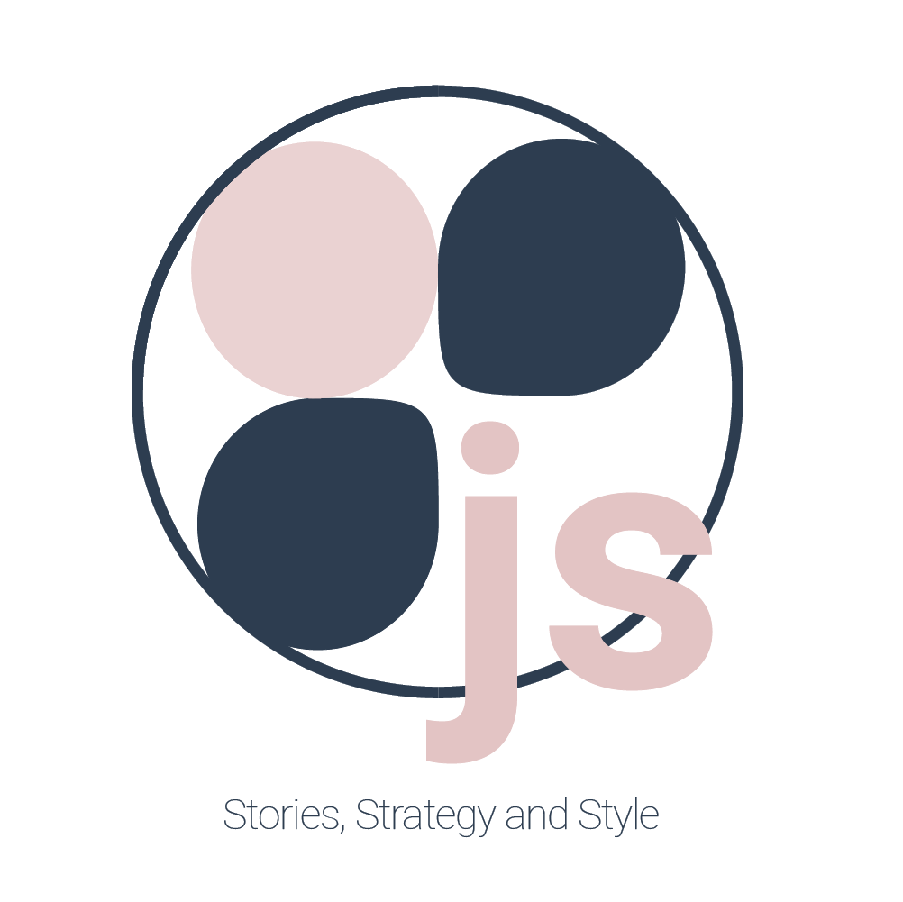 Jennifer Sheppard logo with initials JS in minimalist design